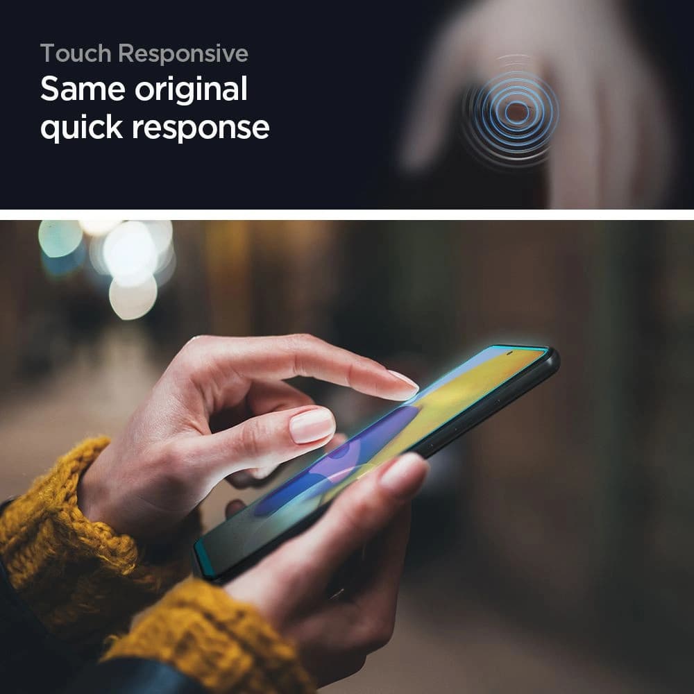 Szkło hartowane Spigen GLAS.tR AlignMaster Samsung Galaxy A72 Black - 5