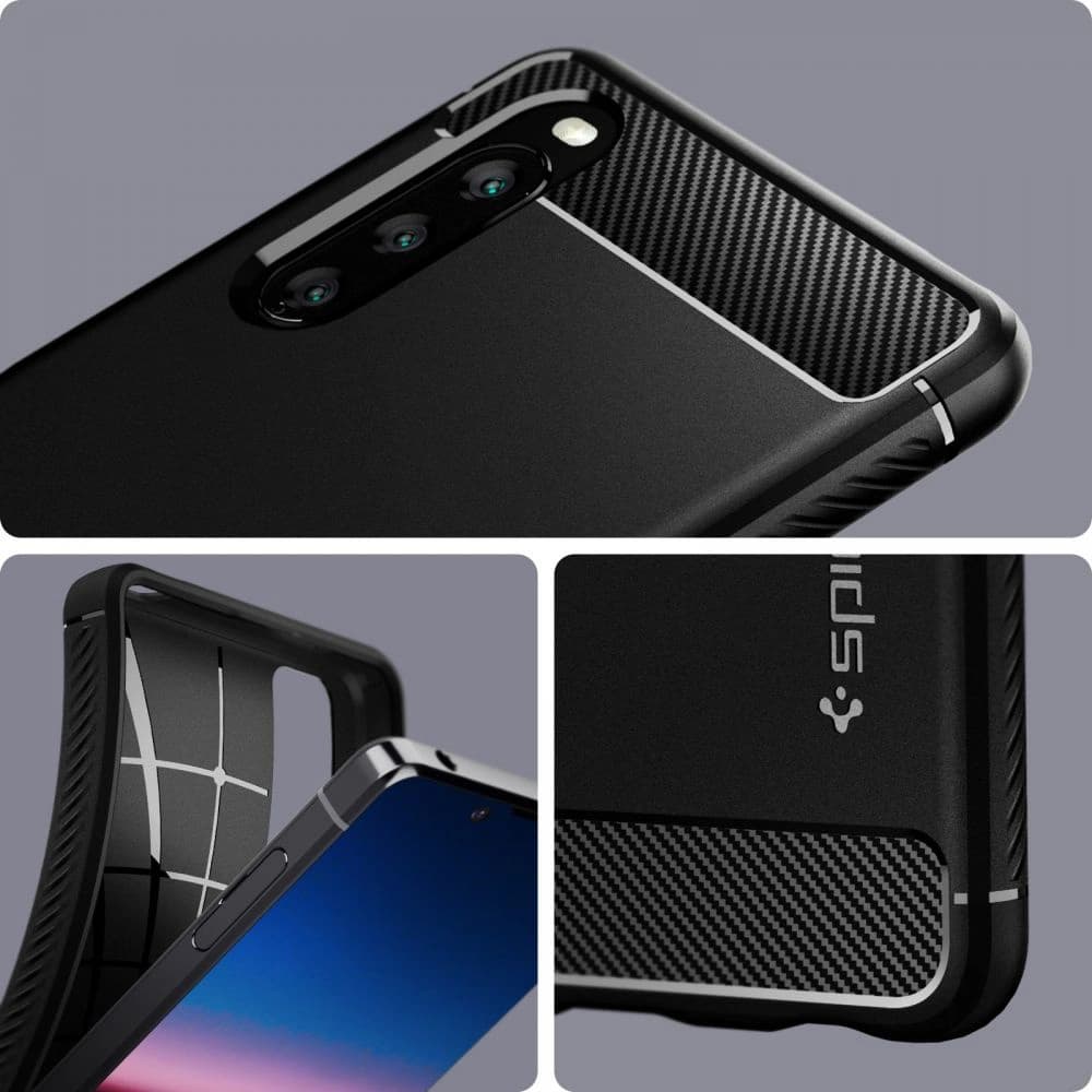 Spigen Rugged Armor Sony Xperia 10 III Matte Black - 3