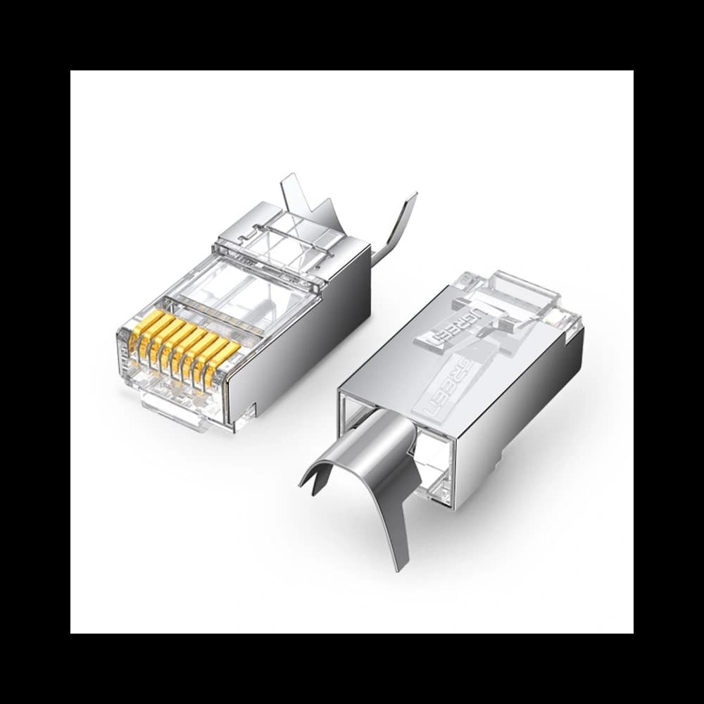 UGREEN 10x modularer Stecker RJ45 8P8C Kat. 6A Kat. 7 (70316) - 1