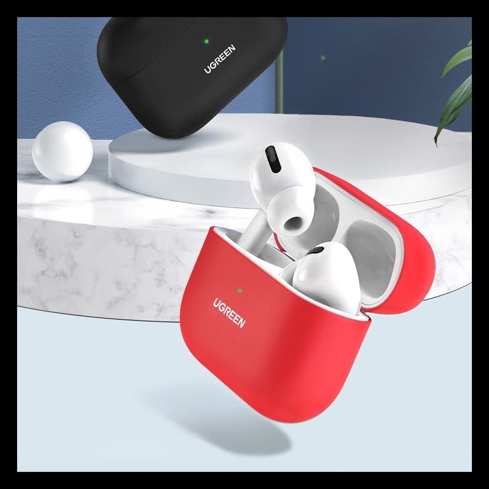 Ugreen Silica Gel Case Protector for Apple Airpods Pro black (80513) - 3