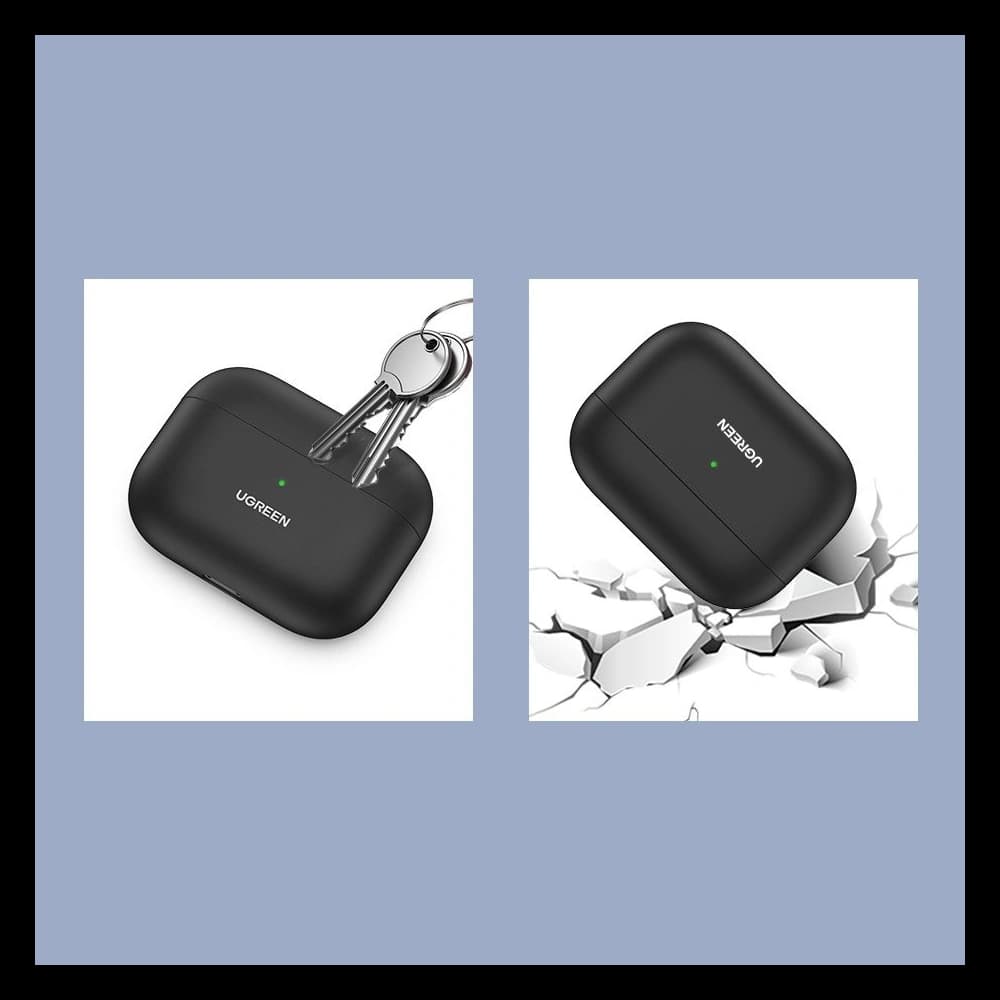 Ugreen Silica Gel Case Protector for Apple Airpods Pro black (80513) - 8