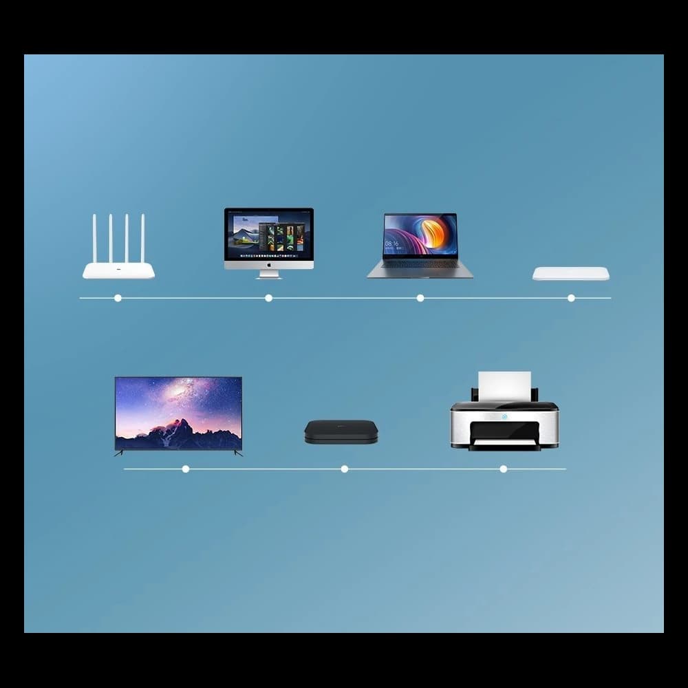 Ugreen Ethernet patchcord cable RJ45 Cat 8 T568B 10 m black (70616 NW121) - 9