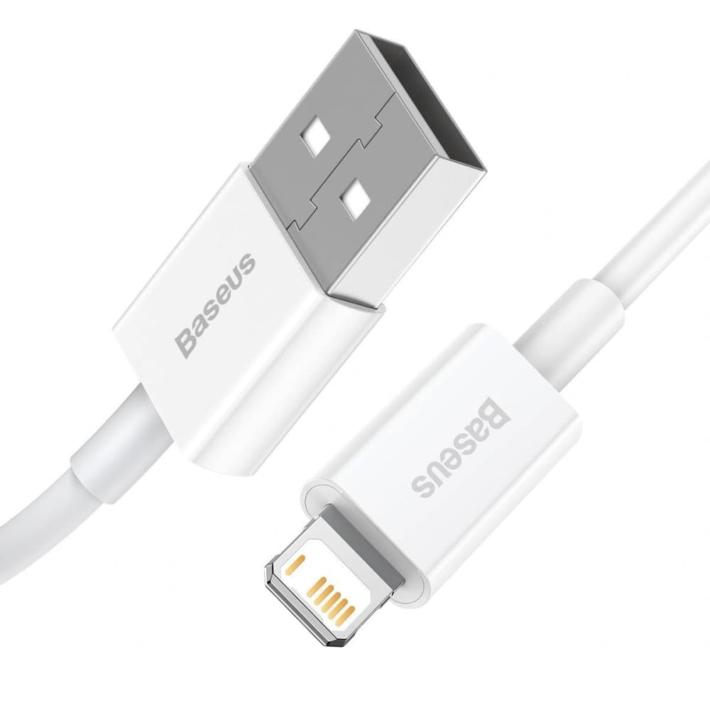 Baseus Superior Series Cable USB to Lightning, 2.4A, 1m (white) - 2