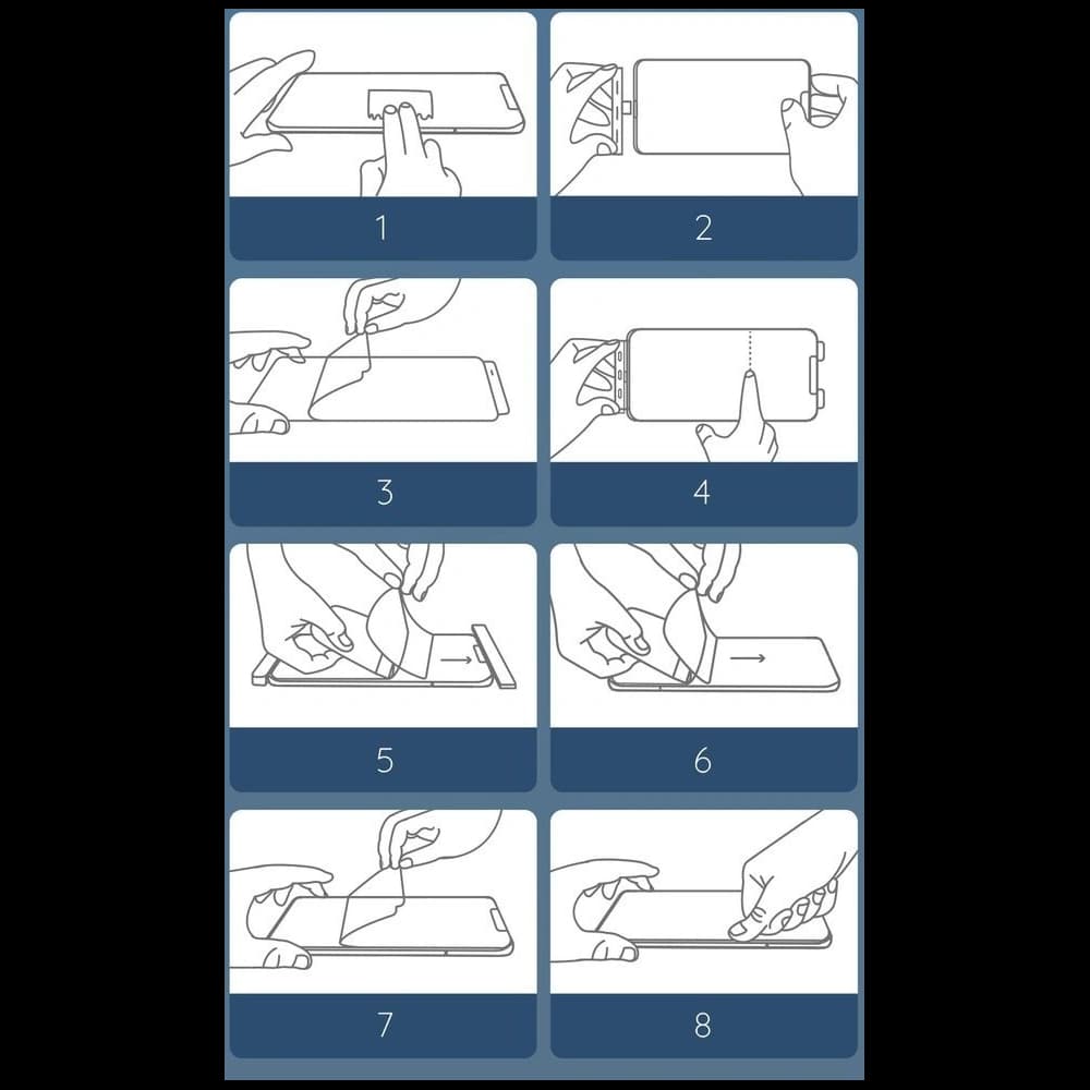 Baseus Xiaomi 2x 0,15 mm Vollbildschutzfolie für Redmi K40/K40 Pro Transparent (SGMIK40-02) - 21