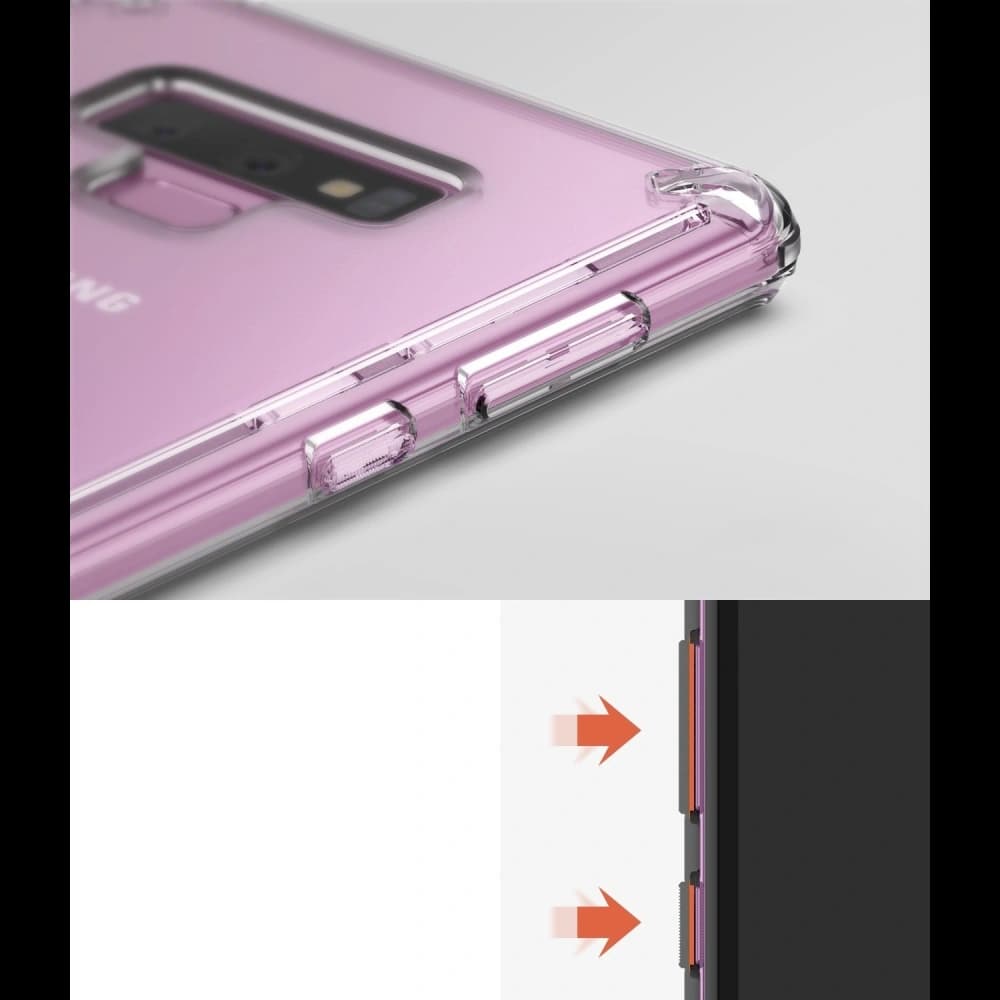 Etui Ringke Fusion Samsung Galaxy Note 9 Clear - 4