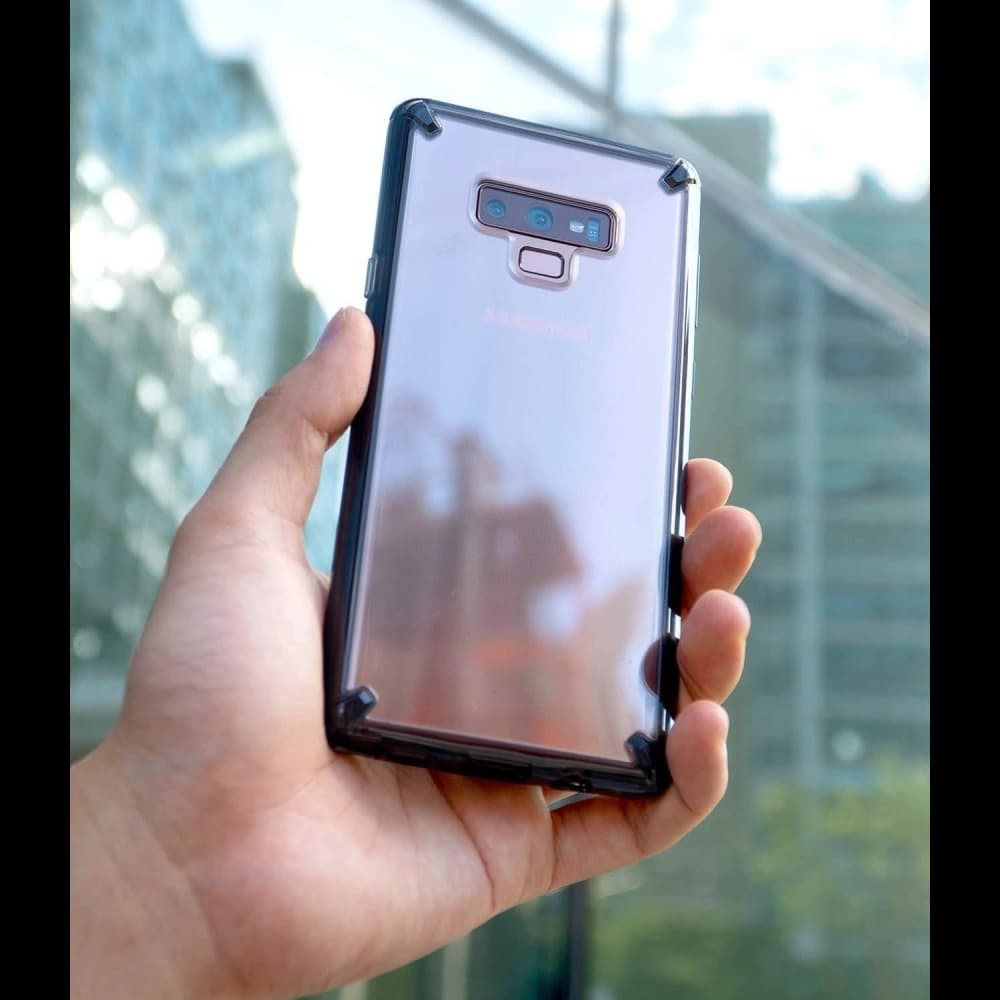 Etui Ringke Fusion Samsung Galaxy Note 9 Smoke Black - 2