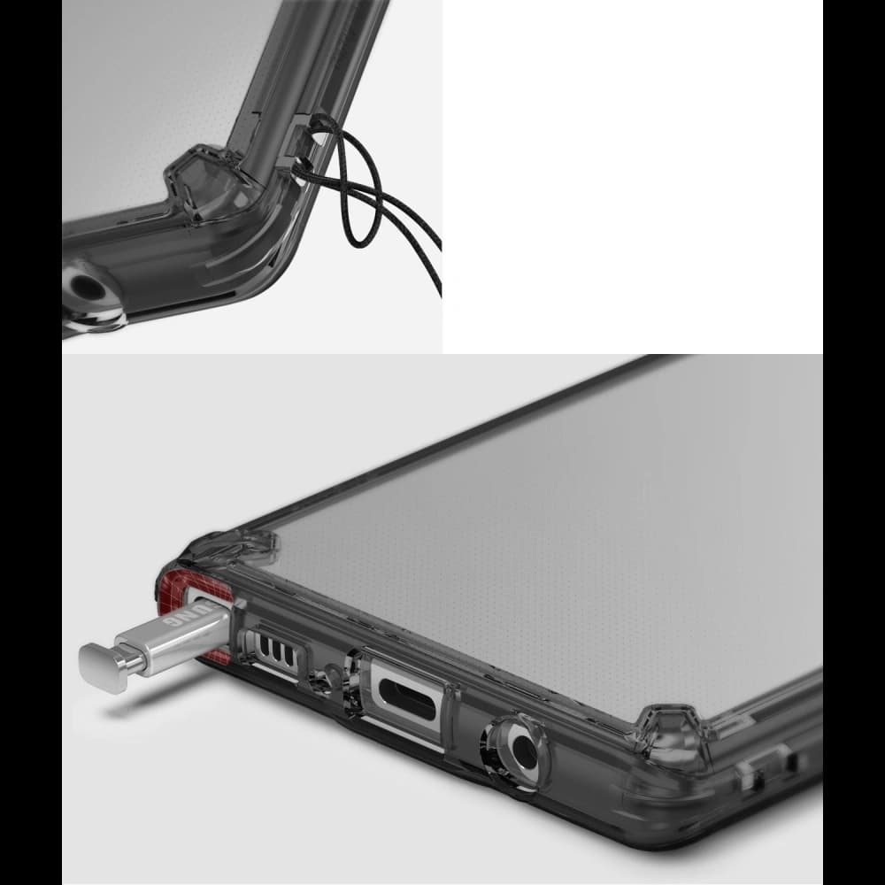 Etui Ringke Fusion Samsung Galaxy Note 9 Smoke Black - 6
