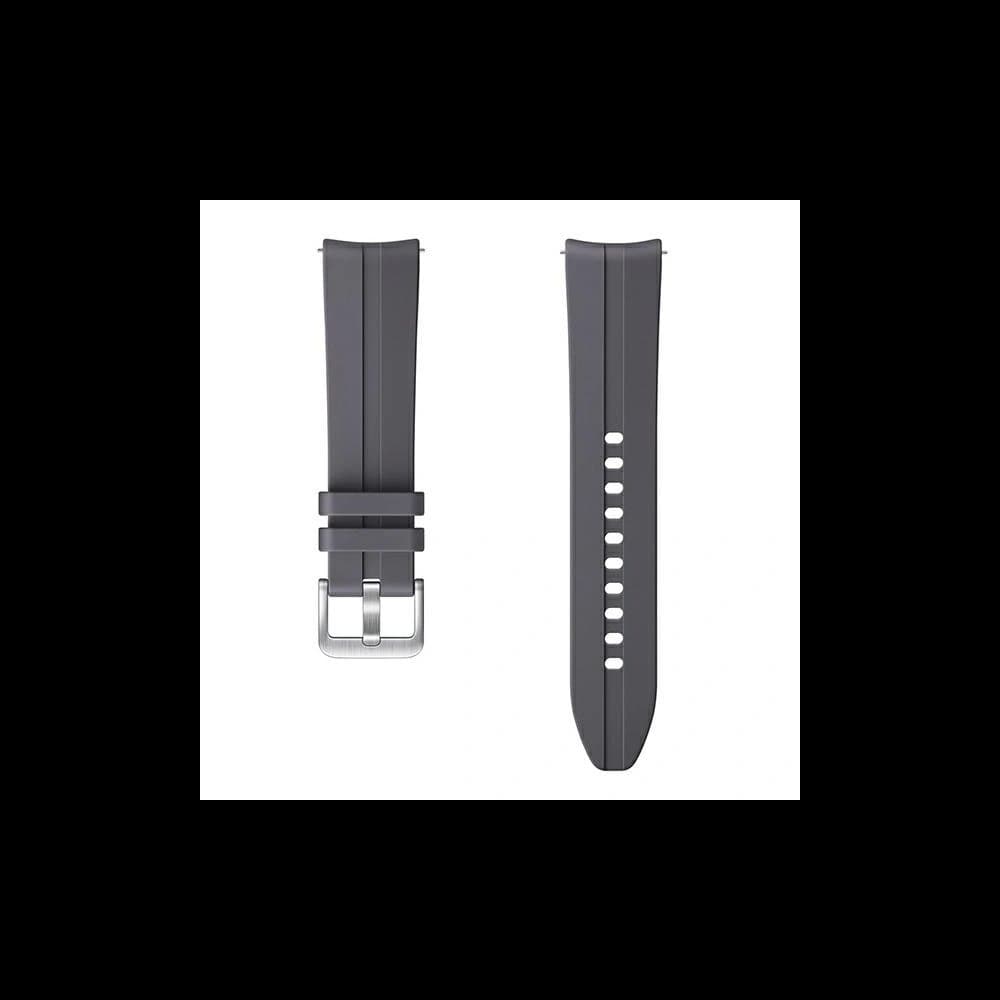 Samsung Galaxy Watch3/Active/Active2 20mm Ridge Sport Strap ET-SFR85SJEGEU gray - 1