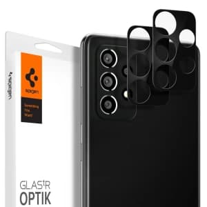 Szkło hartowane na aparat Spigen Optik Camera Lens Samsung Galaxy A72 Black