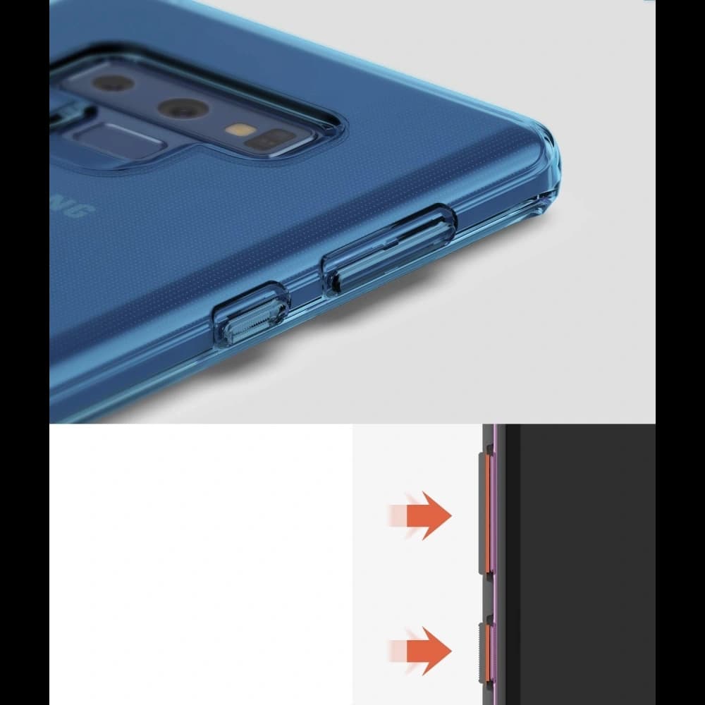 Etui Ringke Air Samsung Galaxy Note 9 Aqua Blue - 5