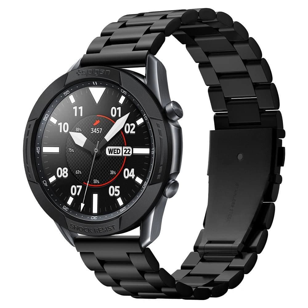 Spigen Chrono Shield Samsung Galaxy Watch 3 45mm Black - 1