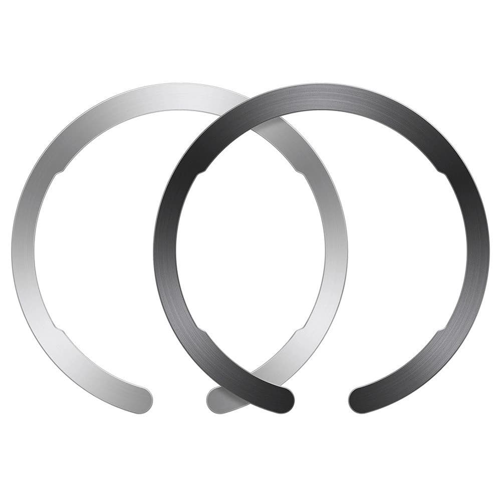 ESR Halolock MagSafe Universal Magnetic Ring Black & Silver - 1