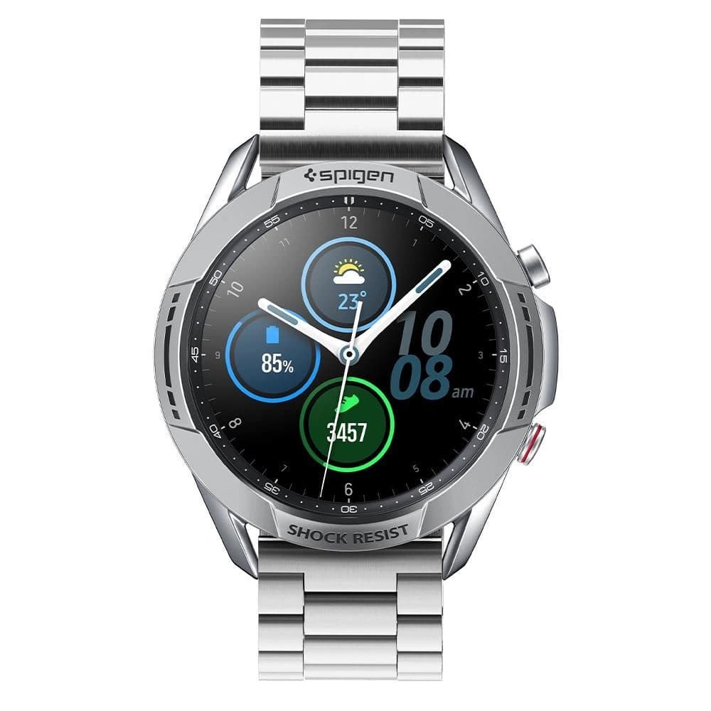 Spigen Chrono Shield Samsung Galaxy Watch 3 45mm Silver - 2