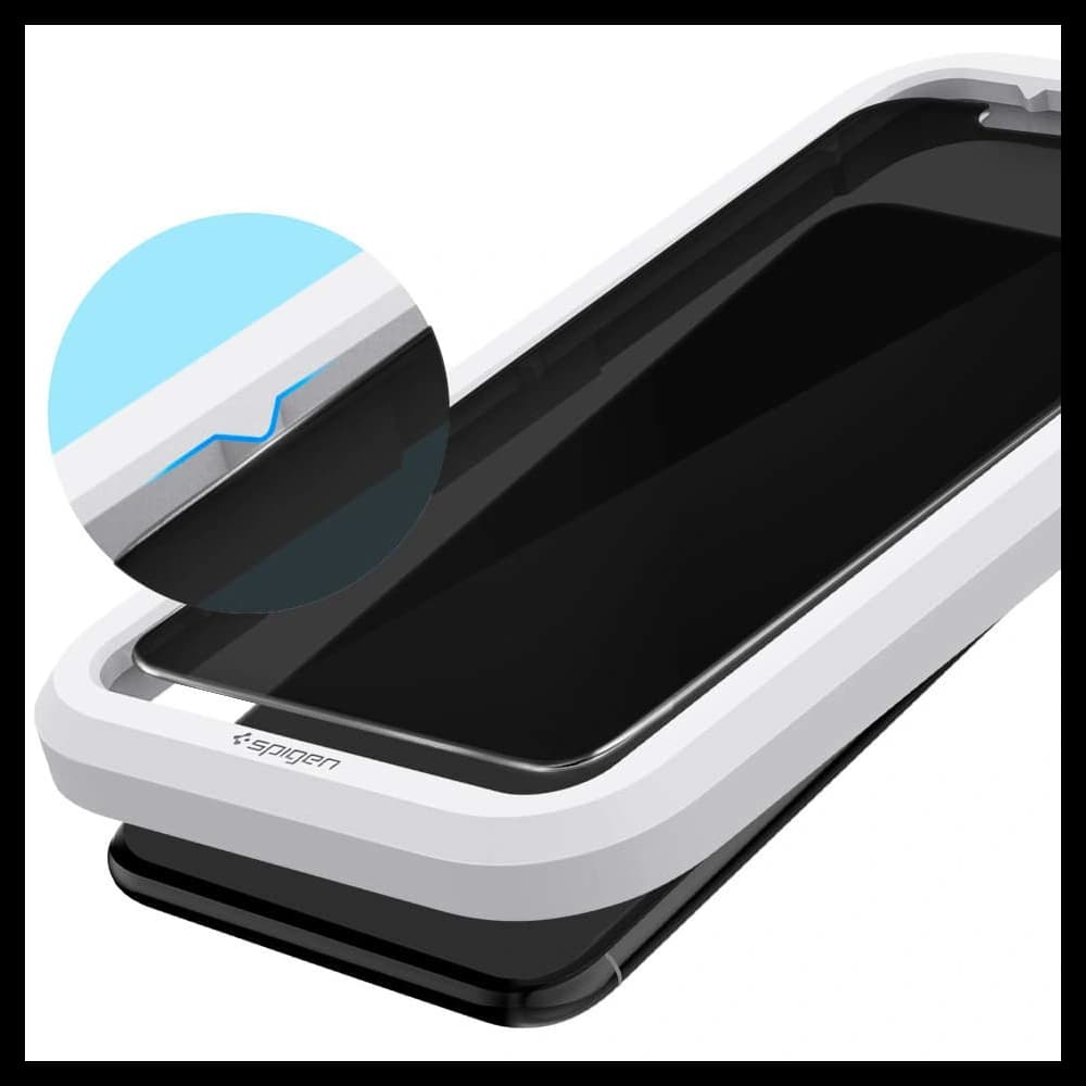 Tvrdé sklo Spigen GLAS.tR AlignMaster Apple iPhone 11 Privacy - 7