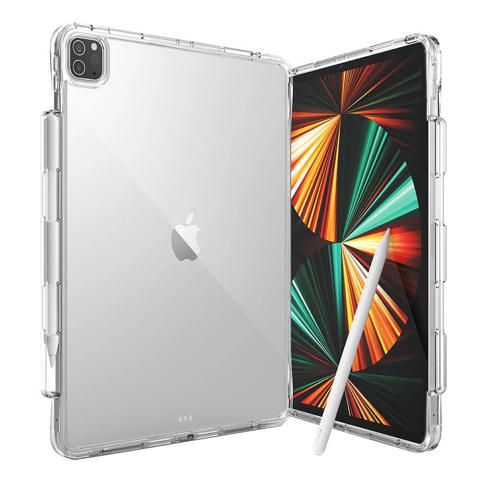 Etui Ringke Fusion+ Plus Apple iPad Pro 12.9 2021 (a 5-a generație) Clear - 1