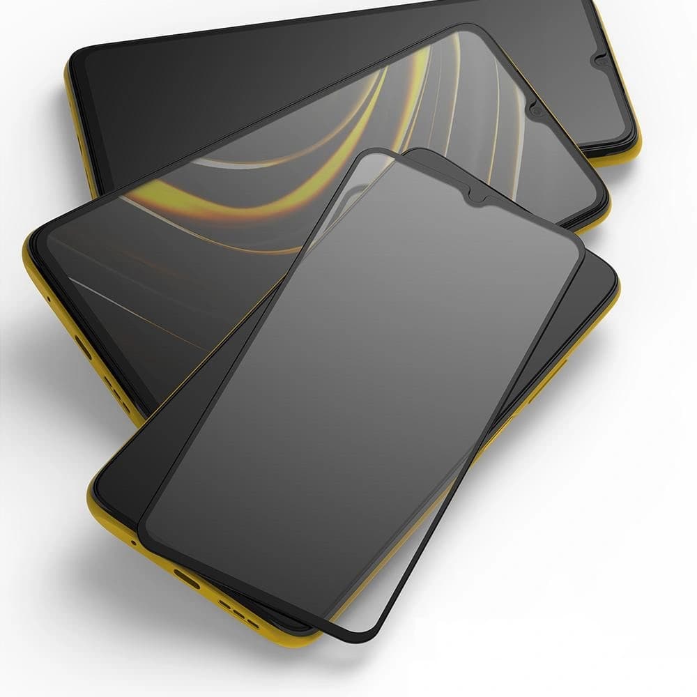 Ringke Gehärtetes Glas ID Glas Pocophone M3 Full Cover - 2