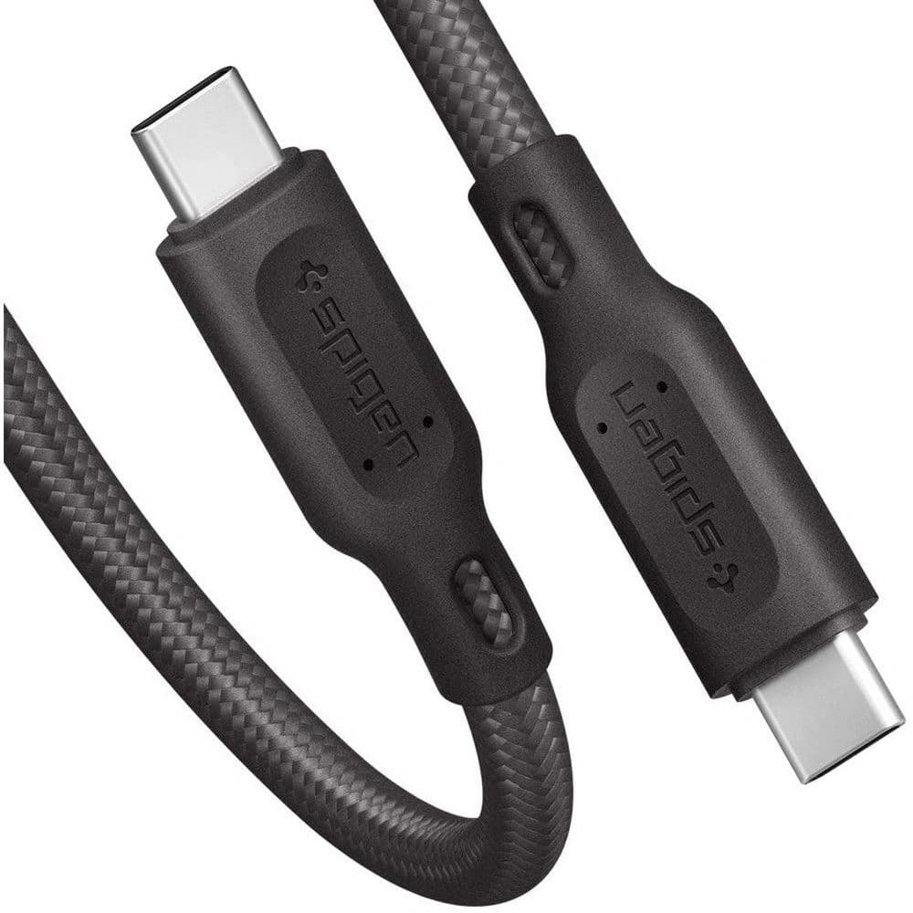 Spigen USB-C Kabel Essential C11C1 PD 60W QC3.0 150cm Gunmetal - 1