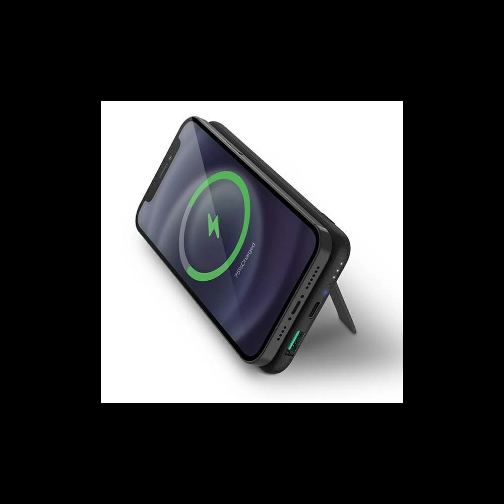 UNIQ Powerbank Hyde Air Click 10000mAh USB-C 20W PD Fast Wireless charge dark grey - 2