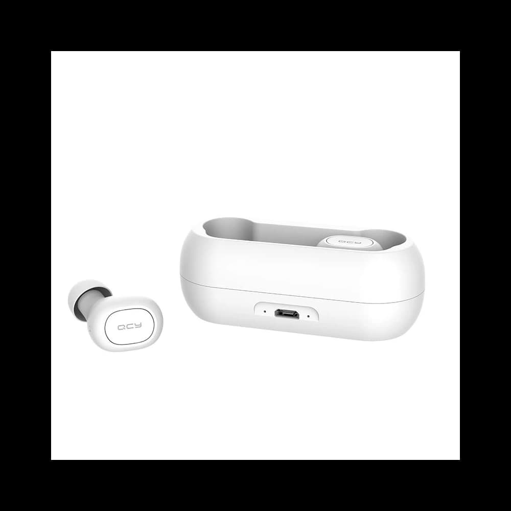 TWS fülhallgatók QCY T1C, Bluetooth 5.0 (fehér) - 5