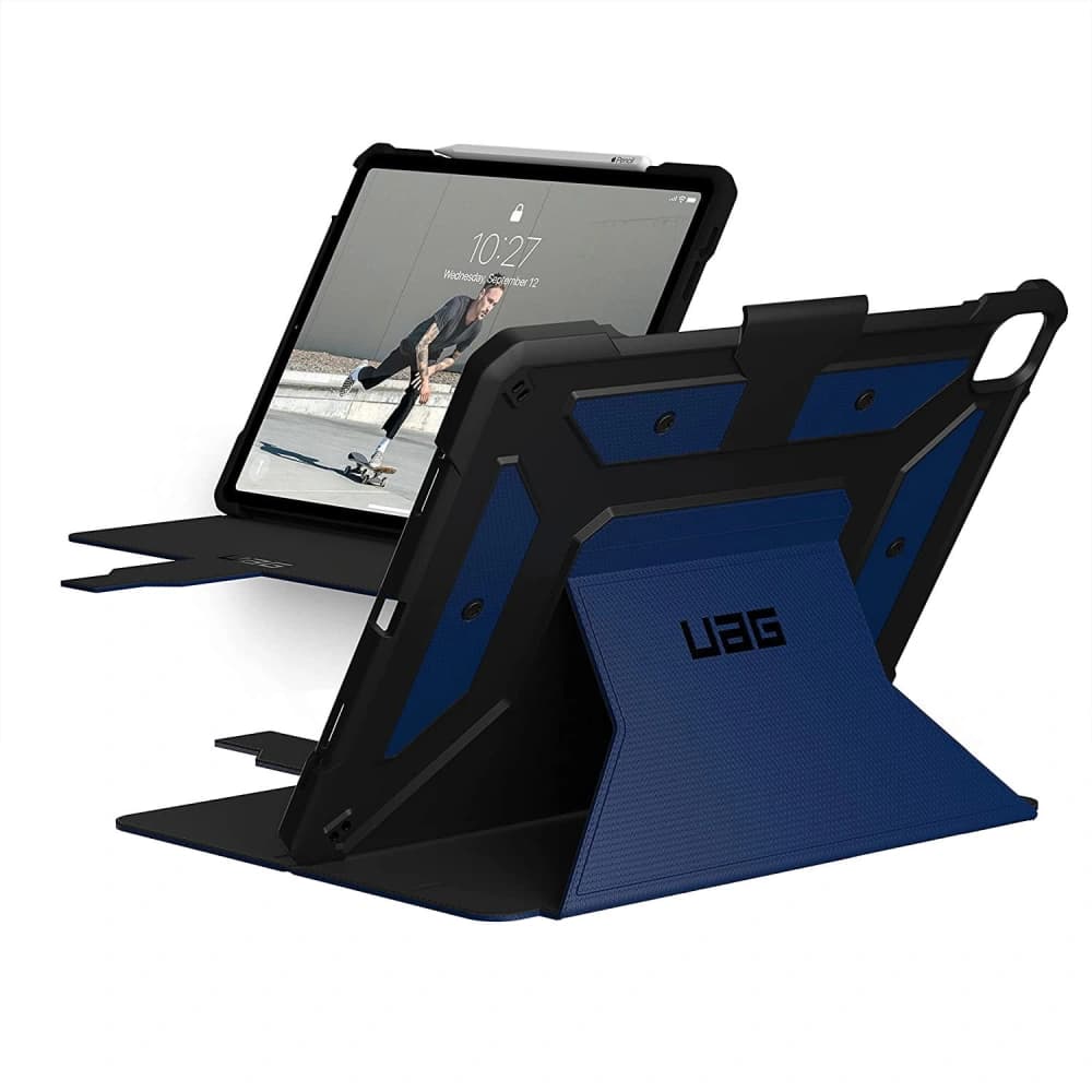 Urban Armor Gear Apple Apple UAG Tasche Metropolis iPad Pro 12.9 2020/2021 (4. und 5. Generation) mit Pencil-Halter (blau) - 2