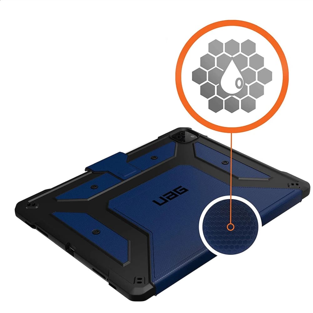 Urban Armor Gear Apple Apple UAG Tasche Metropolis iPad Pro 12.9 2020/2021 (4. und 5. Generation) mit Pencil-Halter (blau) - 4