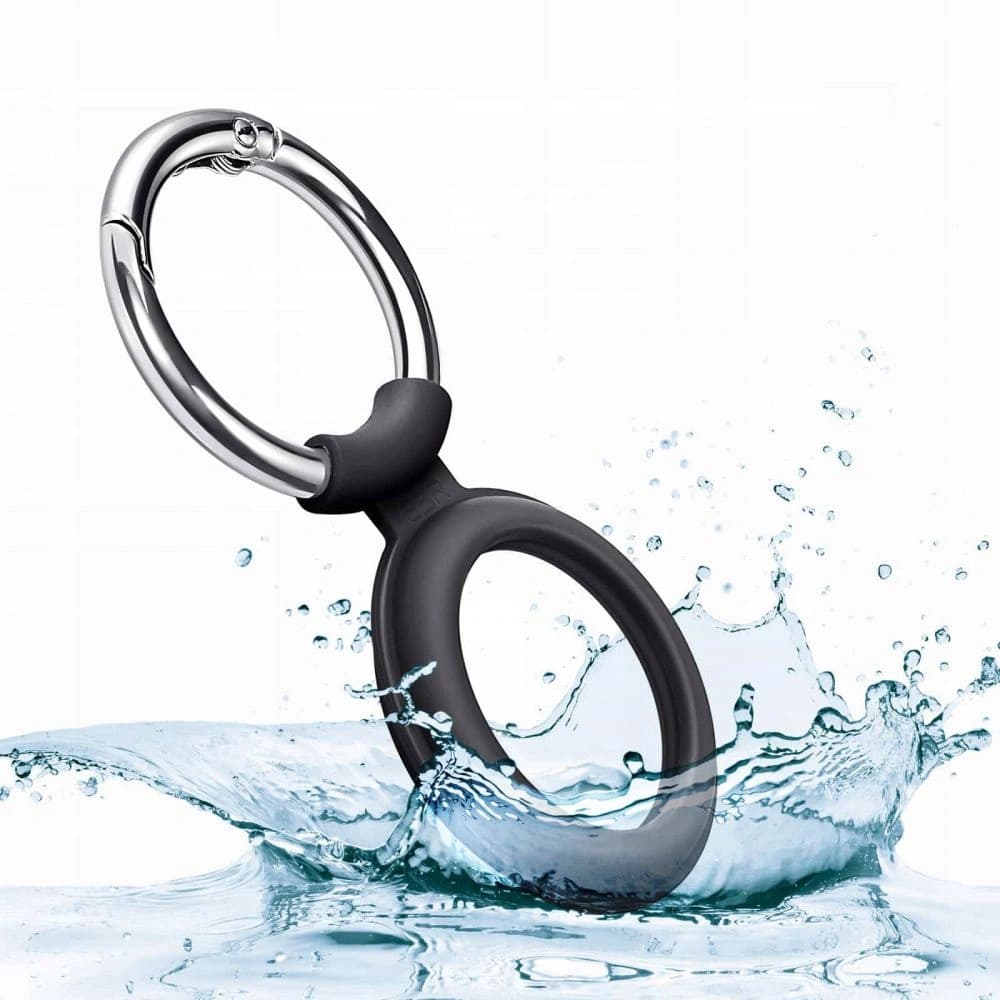 ESR Apple Silikonhülle Cloud AirTag Blau & Schwarz - 5