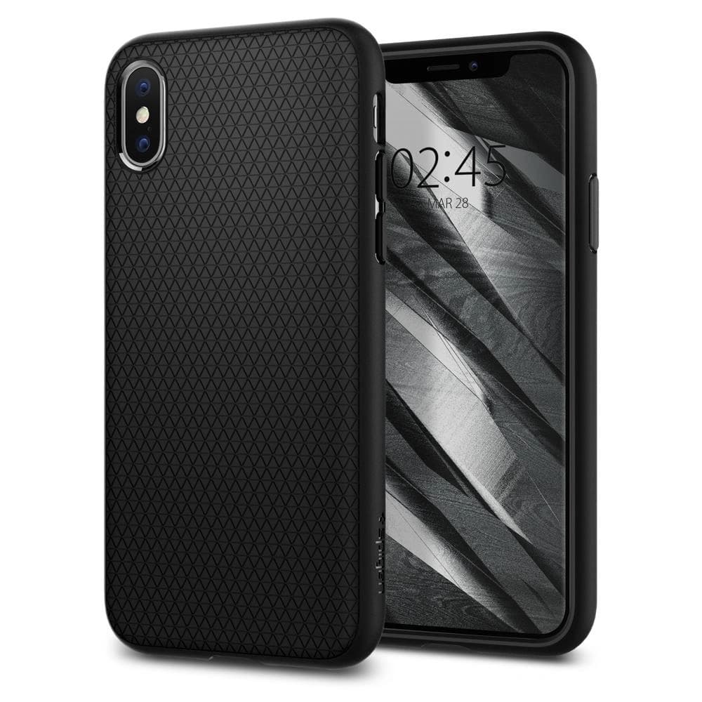 Spigen Liquid Air Apple iPhone XS/X 5.8 Black - 1
