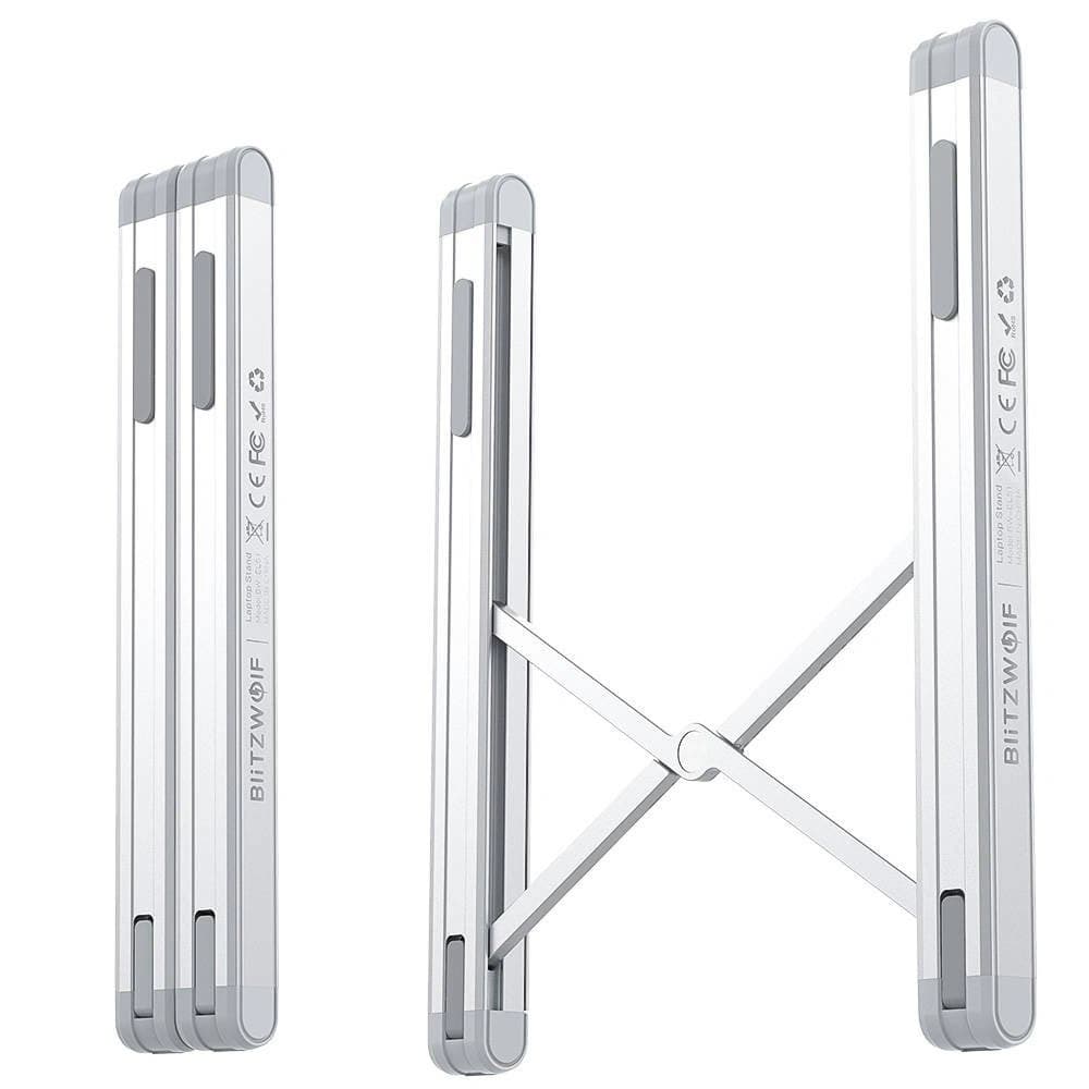 BlitzWolf 9.7-15.6Laptop-Ständer BW-ELS1, , Verstellbar (Silber) - 4
