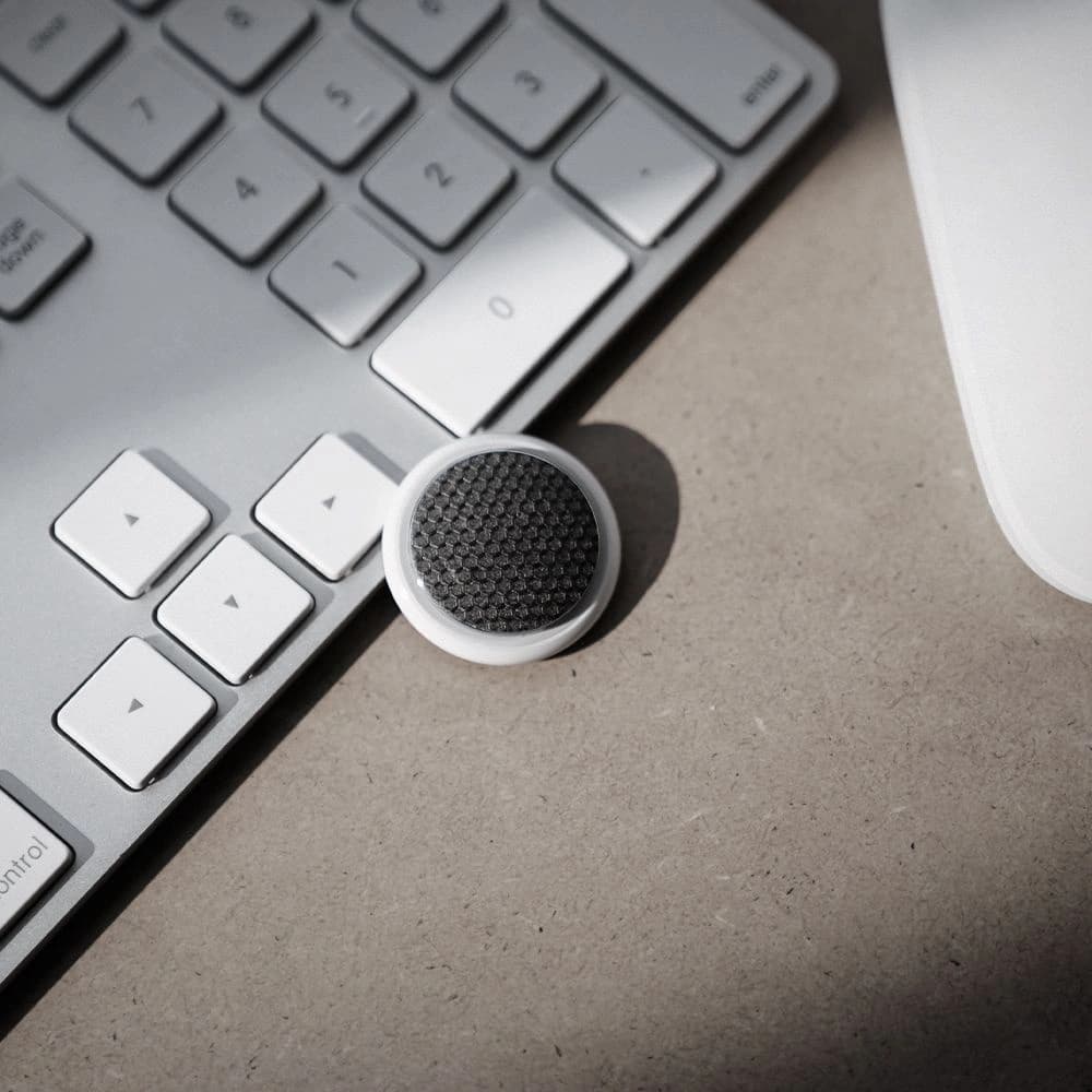 Spigen Apple Hydrogel-Folie Airskin AirTag Carbon Black [4+4 PACK] - 15