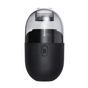 Vezeték nélküli mini asztali porszívó Baseus Capsule C2, 700Pa, akkumulátoros 2xAA (fekete)