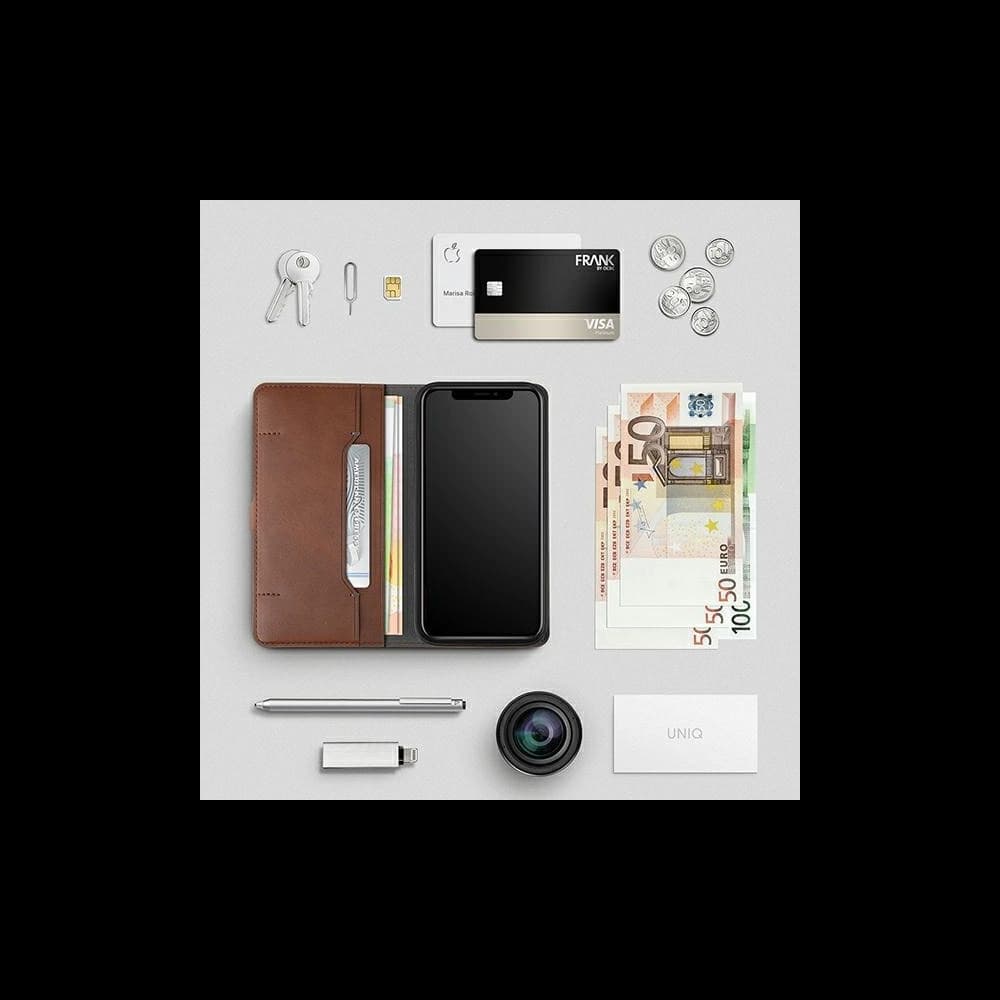 Etui UNIQ book Journa Apple iPhone 12 Pro Max szary/dark grey - 6