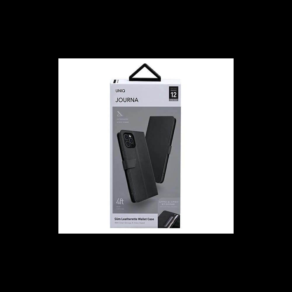 Etui UNIQ book Journa Apple iPhone 12 Pro Max szary/dark grey - 9