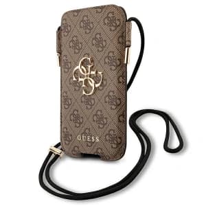 Torebka Guess GUHCP12M4GPSBR brązowy/brown 4G Metal Logo