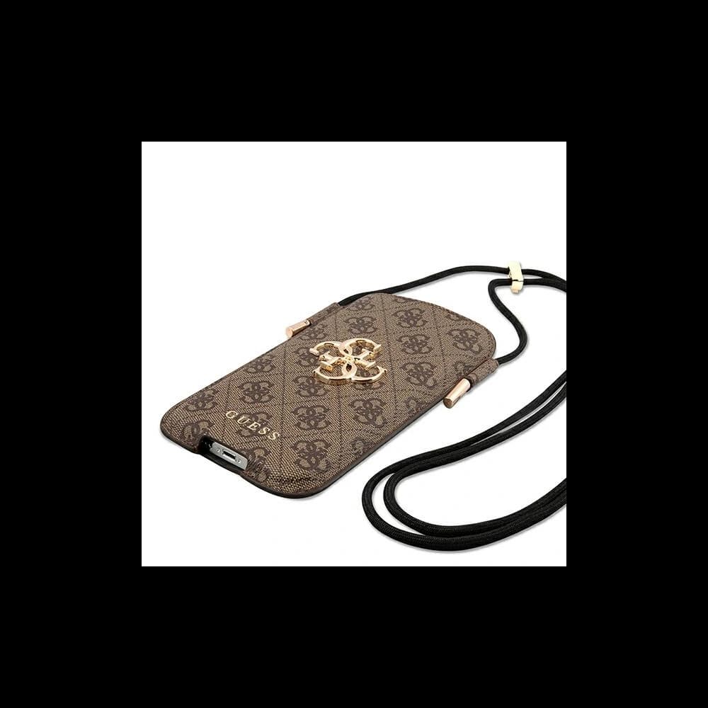 Guess Handtasche GUHCP12M4GPSBR braun/braun 4G Metall-Logo - 4