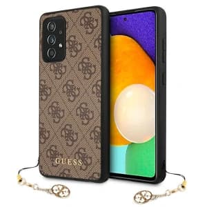 Etui Guess GUHCA72GF4GBR Samsung Galaxy A72 brun/hard case 4G Charms Collection