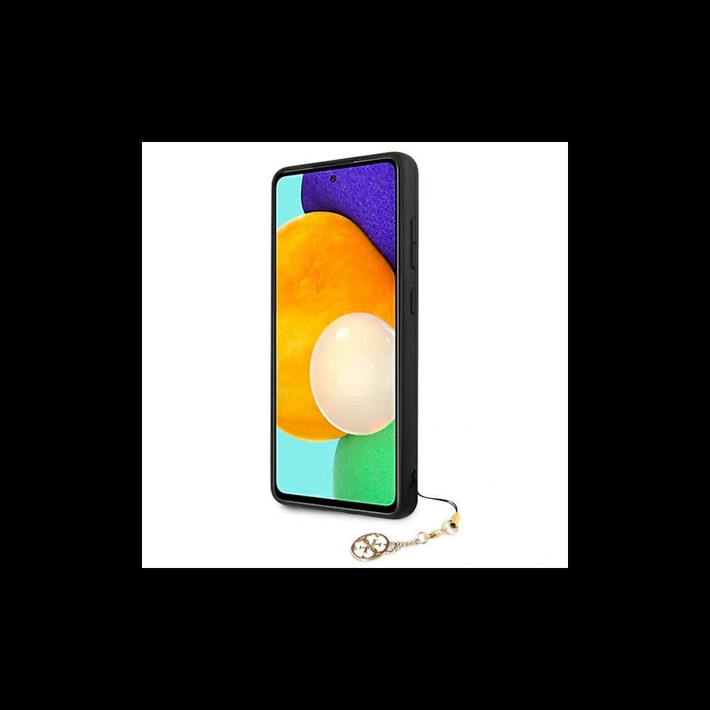 Guess Samsung Gehäuse GUHCA72GF4GBR Galaxy A72 braun/braun Hartschalengehäuse 4G Charms Collection - 5
