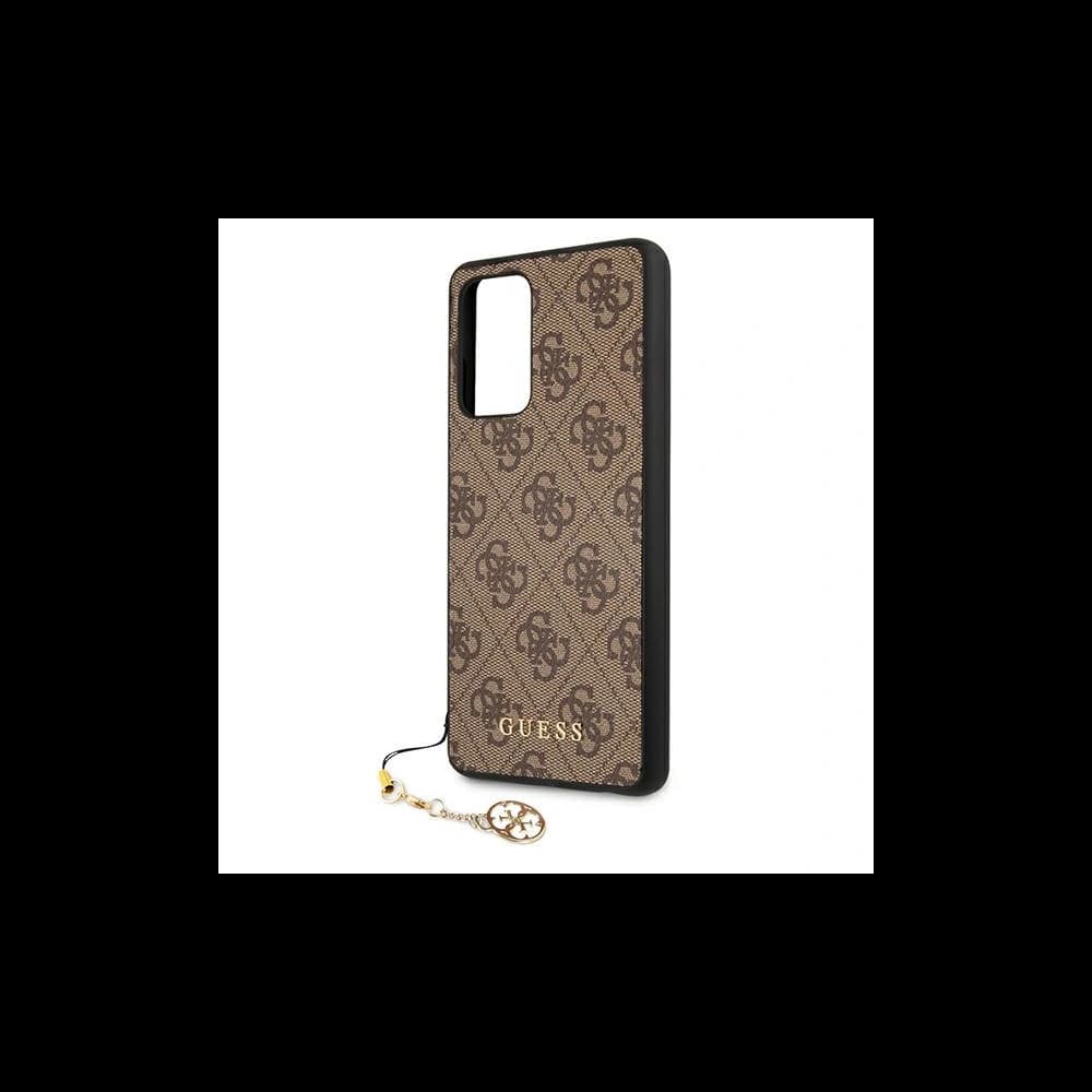 Guess Samsung Gehäuse GUHCA72GF4GBR Galaxy A72 braun/braun Hartschalengehäuse 4G Charms Collection - 6
