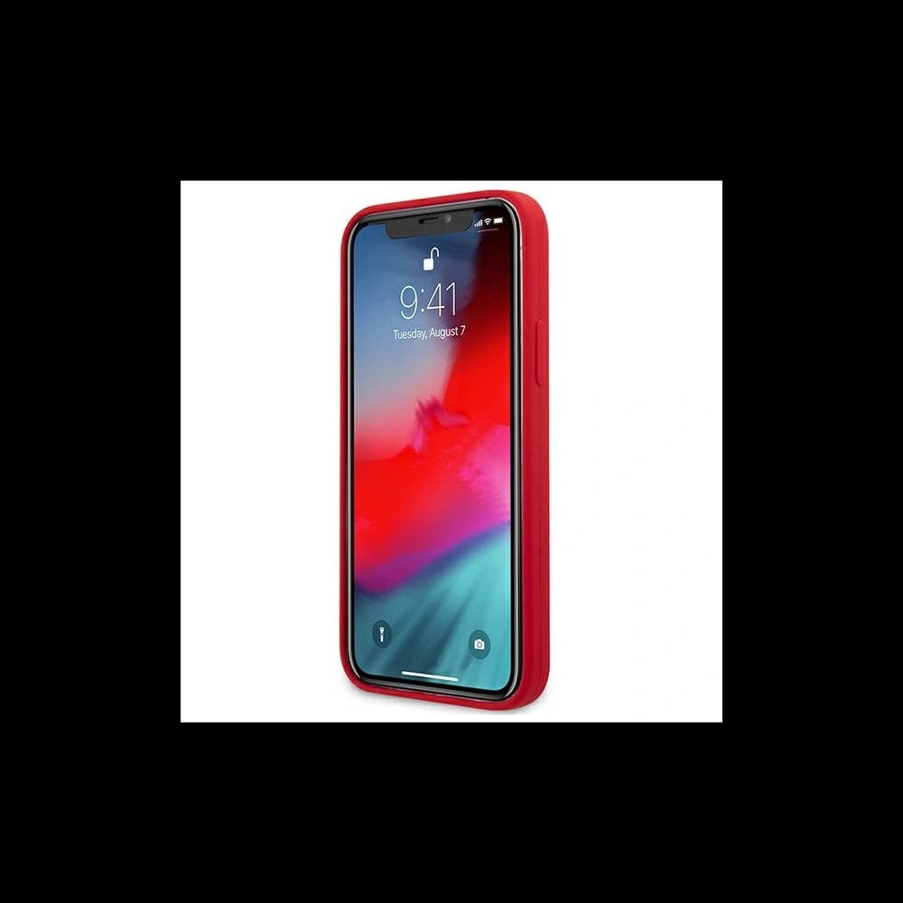 Guess GUHCN61LSPEWRE Apple iPhone 11 red hard case Peony Collection - 4