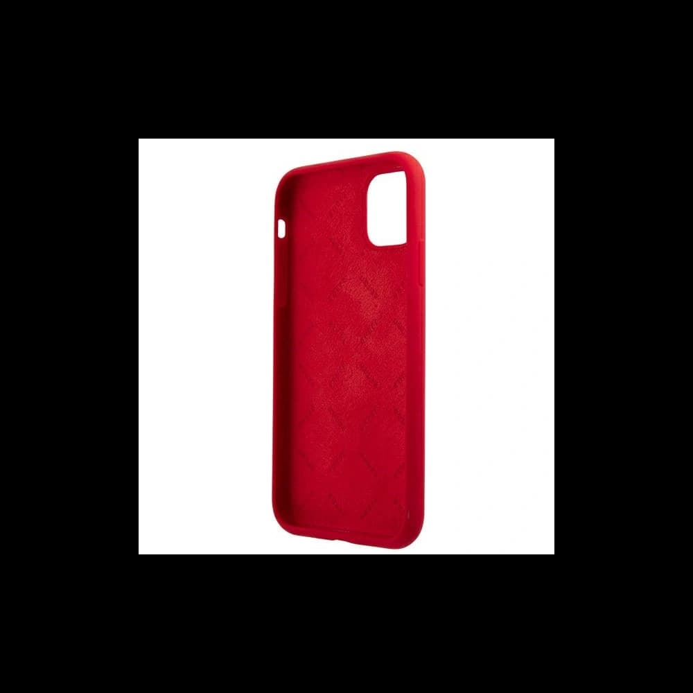 Guess GUHCN61LSPEWRE Apple iPhone 11 red hard case Peony Collection - 6