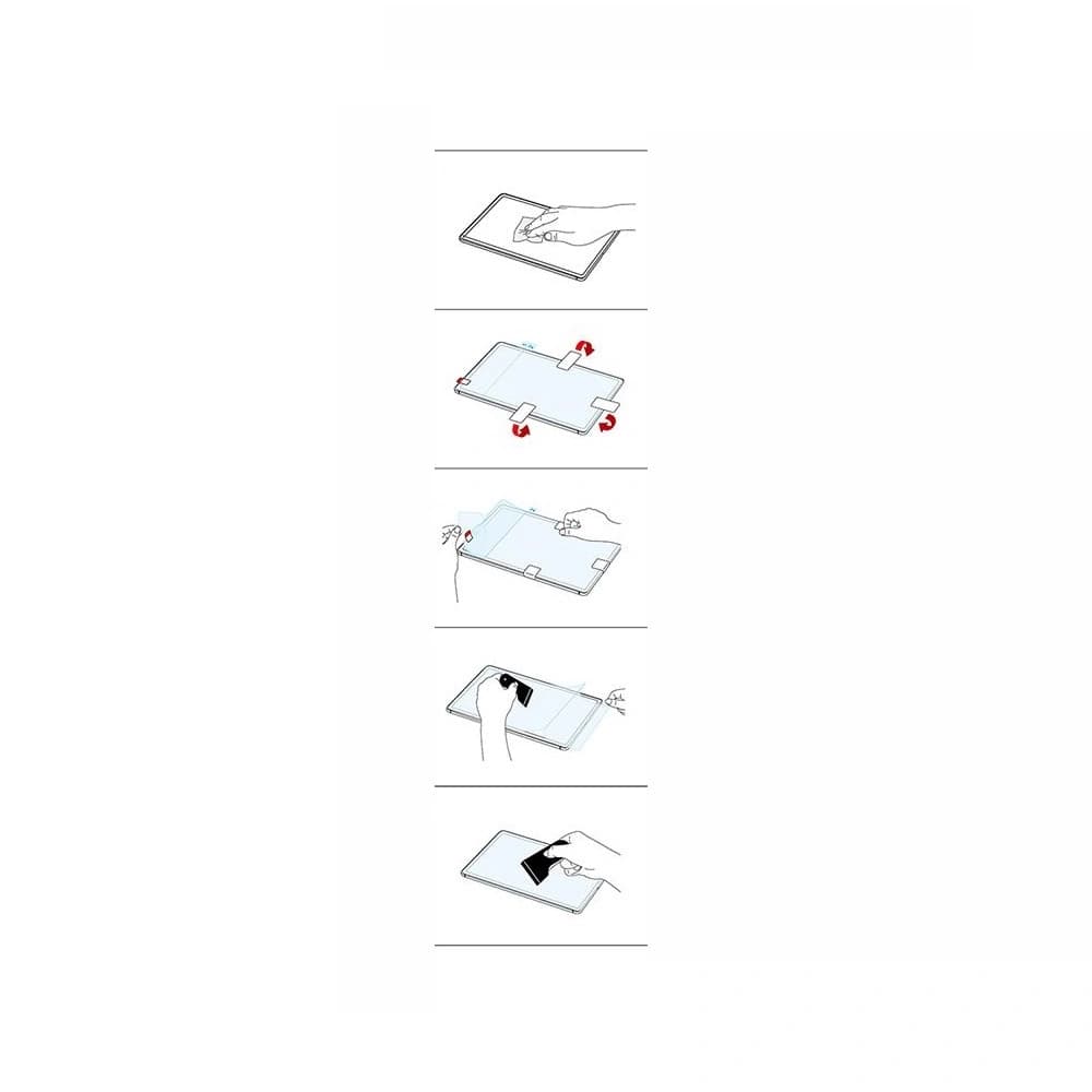 Fólia Ringke Papír Érintőfilm Puha Apple iPad Pro 12.9 2018/2020/2021 (3., 4. és 5. generáció) [2 PACK] - 9