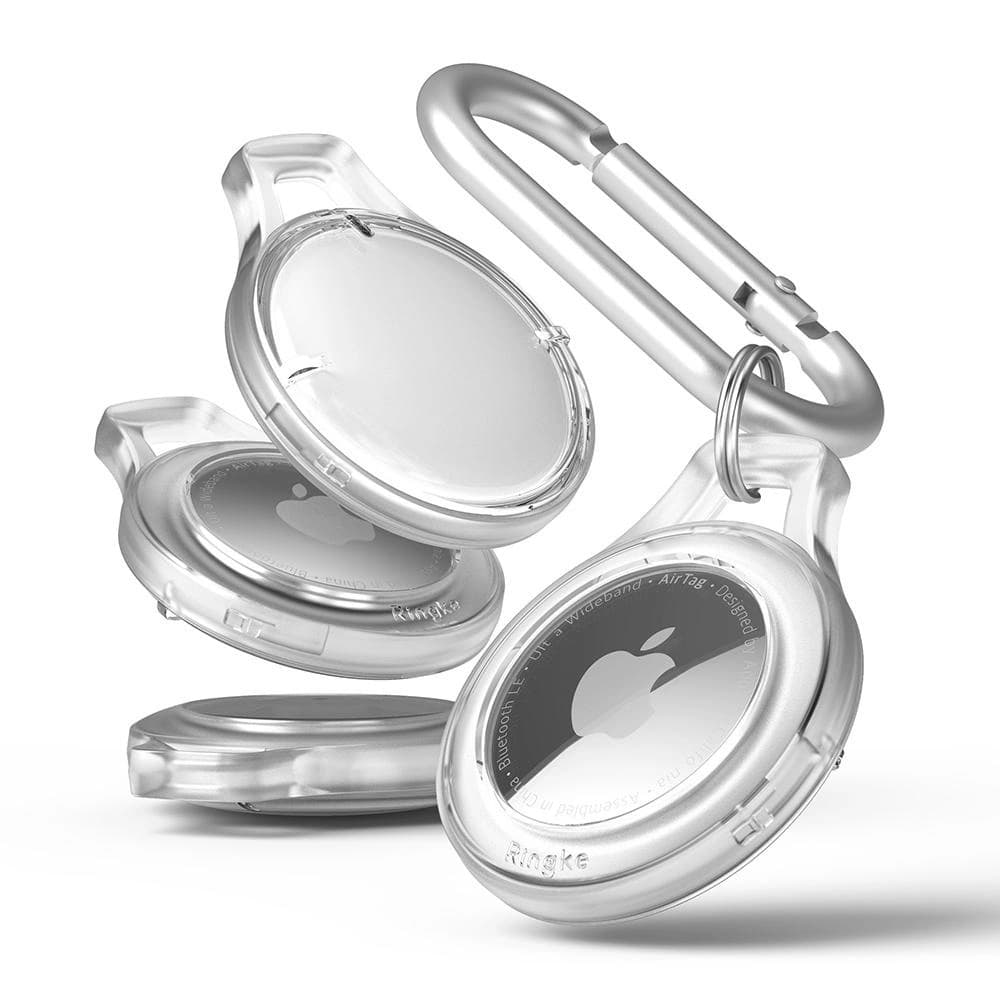 Ringke Slim Apple AirTag Clear [4 PACK] - 2