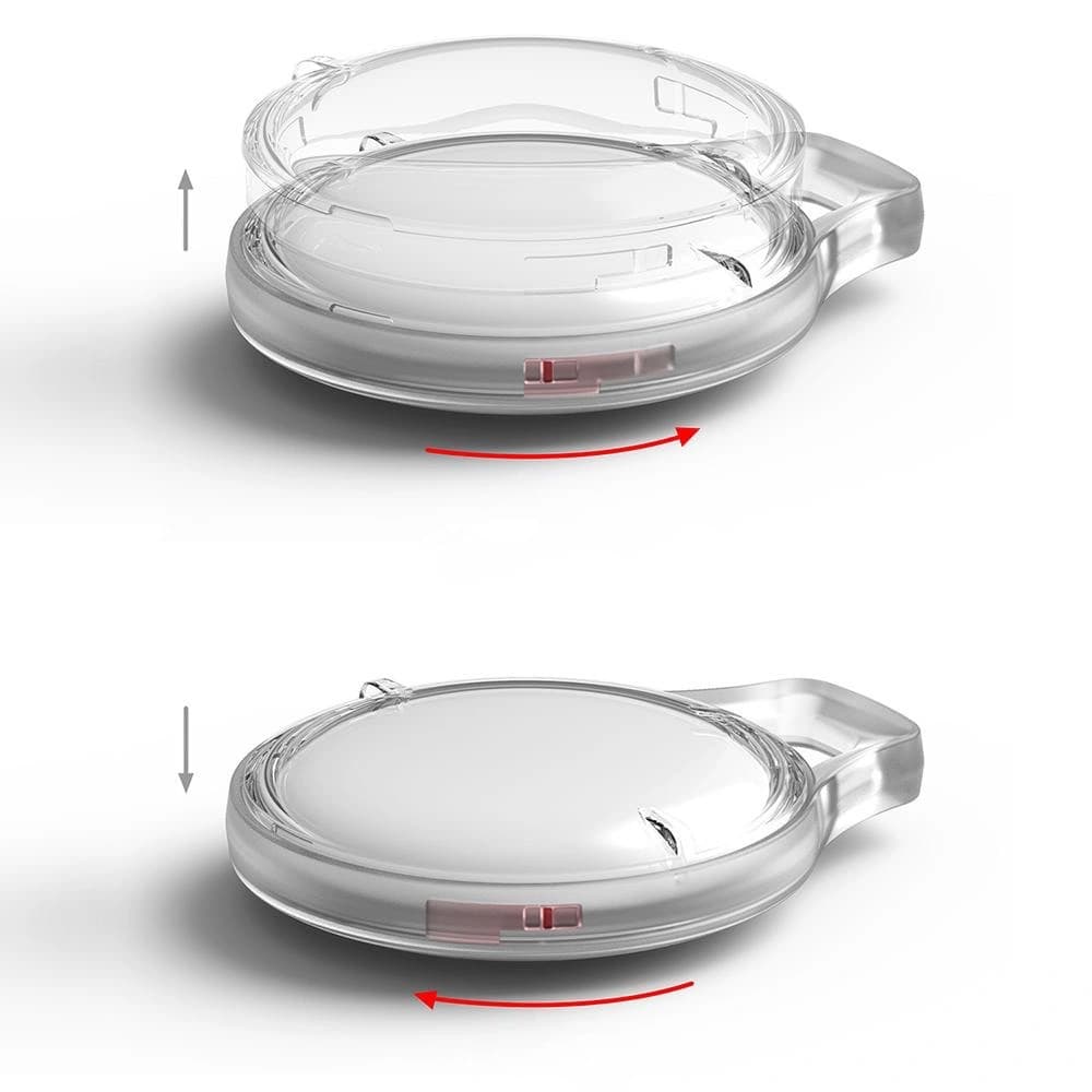 Ringke Slim Apple AirTag Clear [4 PACK] - 5