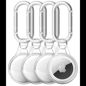 Ringke Slim Apple AirTag Clear [4 PACK]