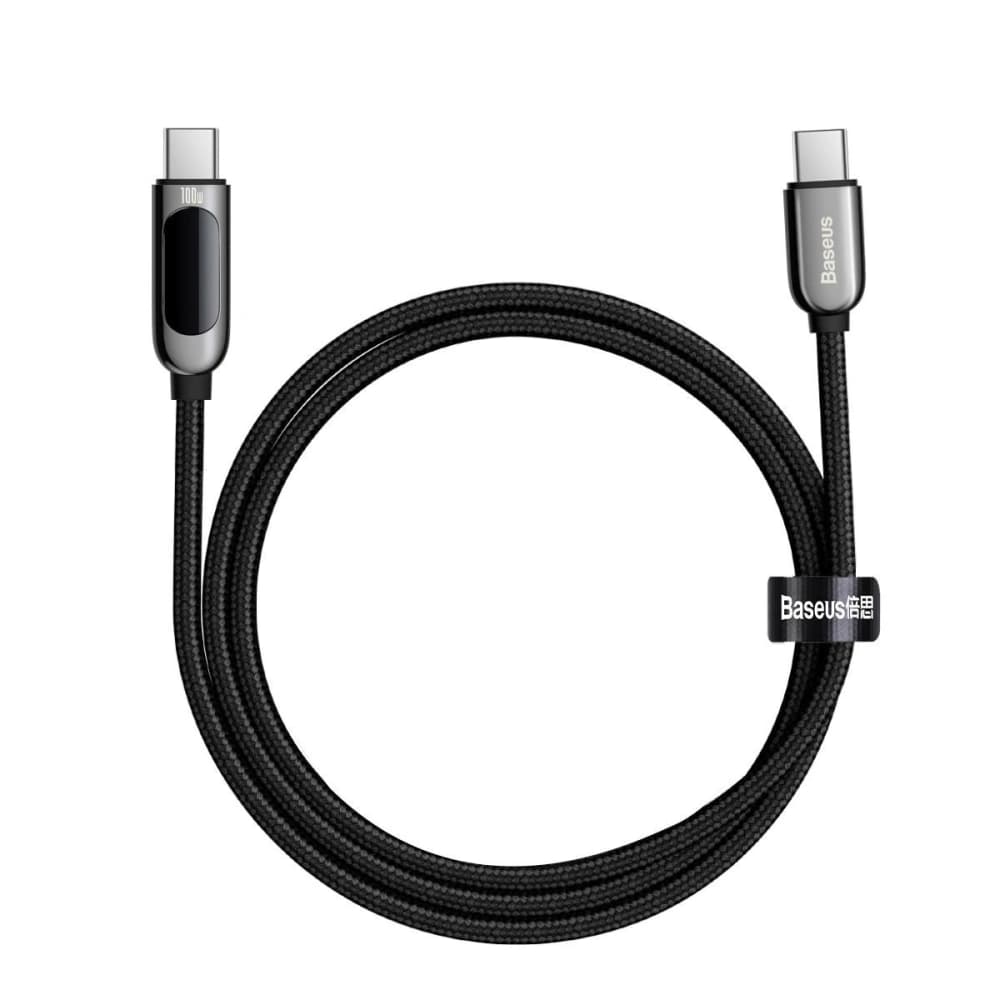Baseus Display Cable USB-C to Type-C 100W 1m (black) - 2