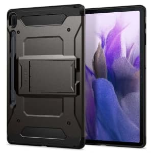 Spigen Samsung Schutzhülle Tough Armor Pro Galaxy Tab S7 FE 5G 12.4 Gunmetal