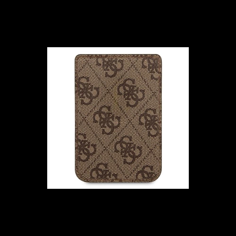 Kieszeń na karty Guess Wallet Card Slot GUWMS4GTLBR MagSafe 4G brąz/brown - 3