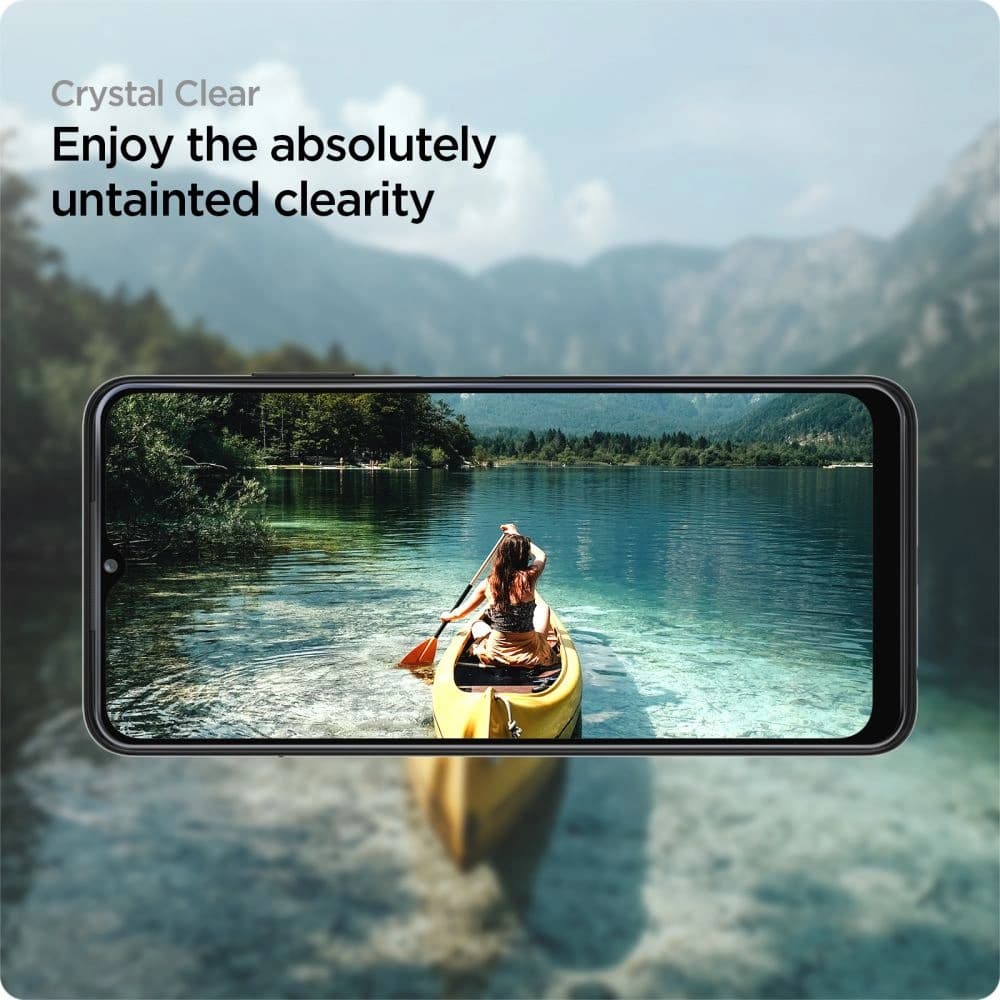 Edzett üveg Spigen GLAS.tR Slim AlignMaster Samsung Galaxy A22 5G [2 PACK] - 6