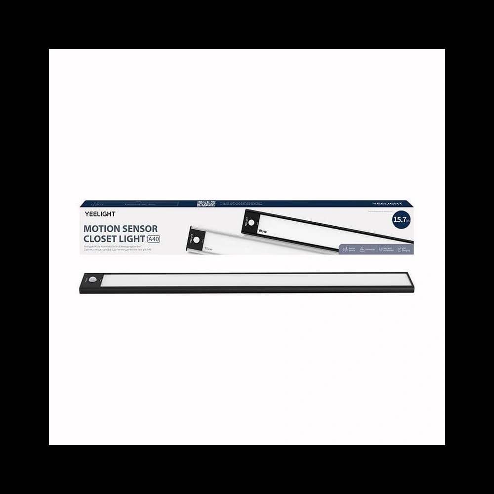 Szényezettségű szekrénylámpa mozgásérzékelővel Yeelight Szekrénylámpa 40cm (Fekete) - 3