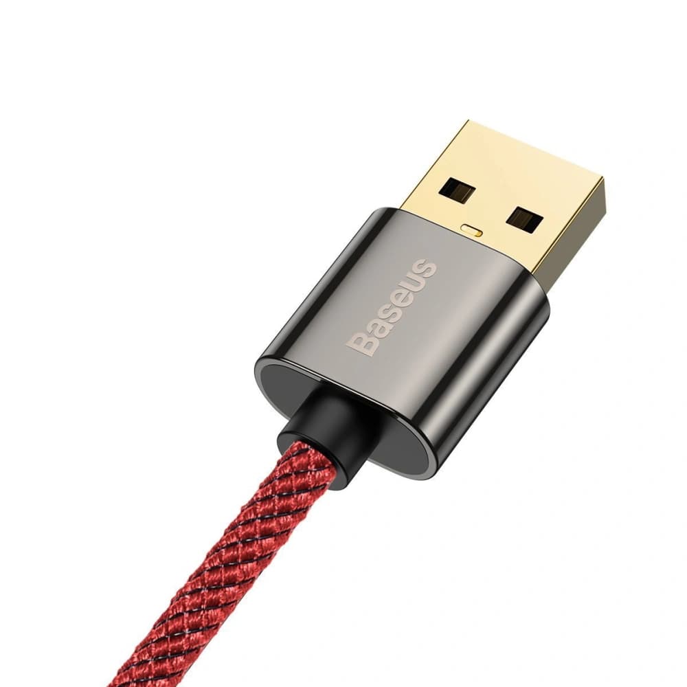 Cable USB to USB-C Baseus Legend Series, 66W, 1m (red) - 3
