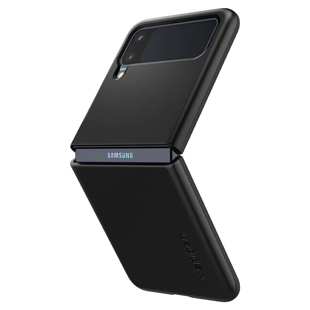 Spigen Samsung Tasche Thin Fit Galaxy Z Flip 3 Schwarz - 1